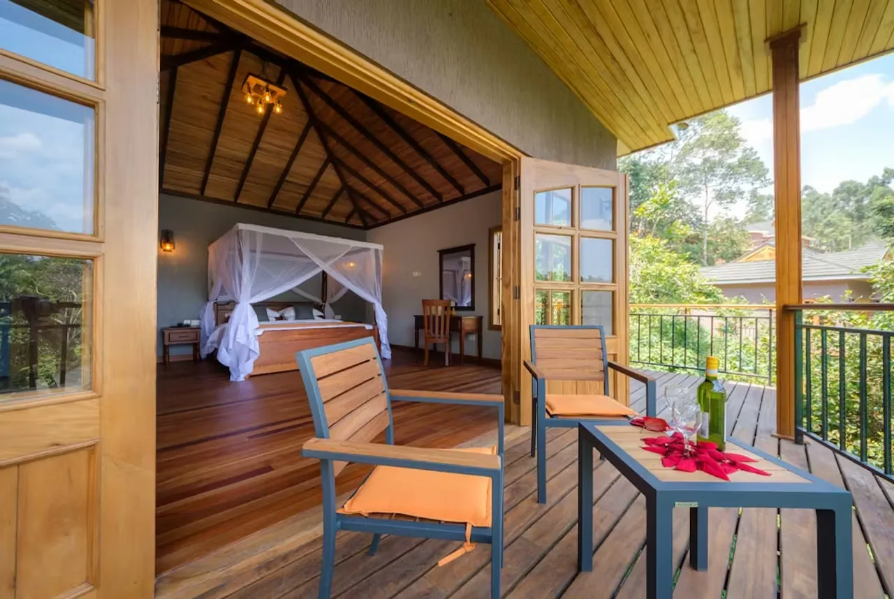 Chimpundu Lodge, Kibale National Park, Uganda, Double Cottage