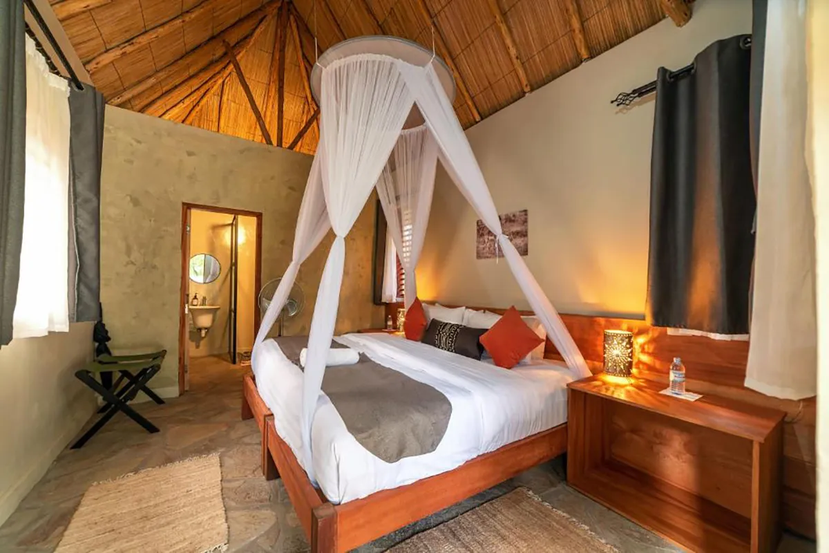 Sambiya River Lodge, Murchison Falls National Park, Uganda, Double Cottage