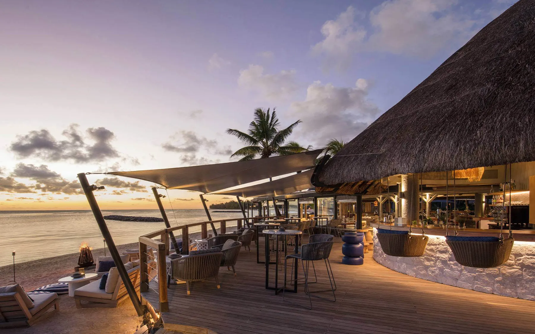 Heritage Awali Golf and Spa Resort, Bel Ombre, Mauritius, Infinity Blue Restaurant