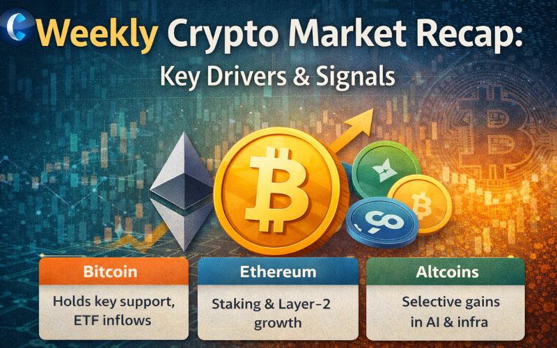 Weekly Crypto Market Recap: Key Drivers & Signals