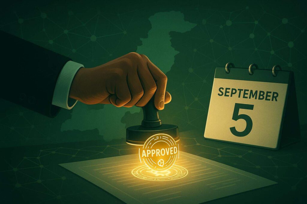 Pakistan Launches Crypto Licensing Portal With September 5 Deadline for Existing Firms featured image
