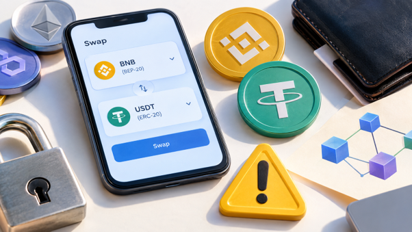 Crypto Swap Mistakes to Avoid: Fees, Networks and Security Risks