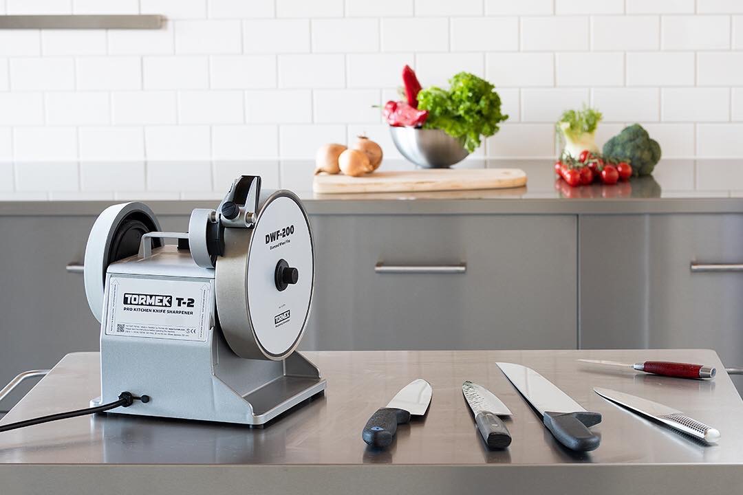 Improve efficiency with Tormek T2 Pro Kitchen Knife Sharpener