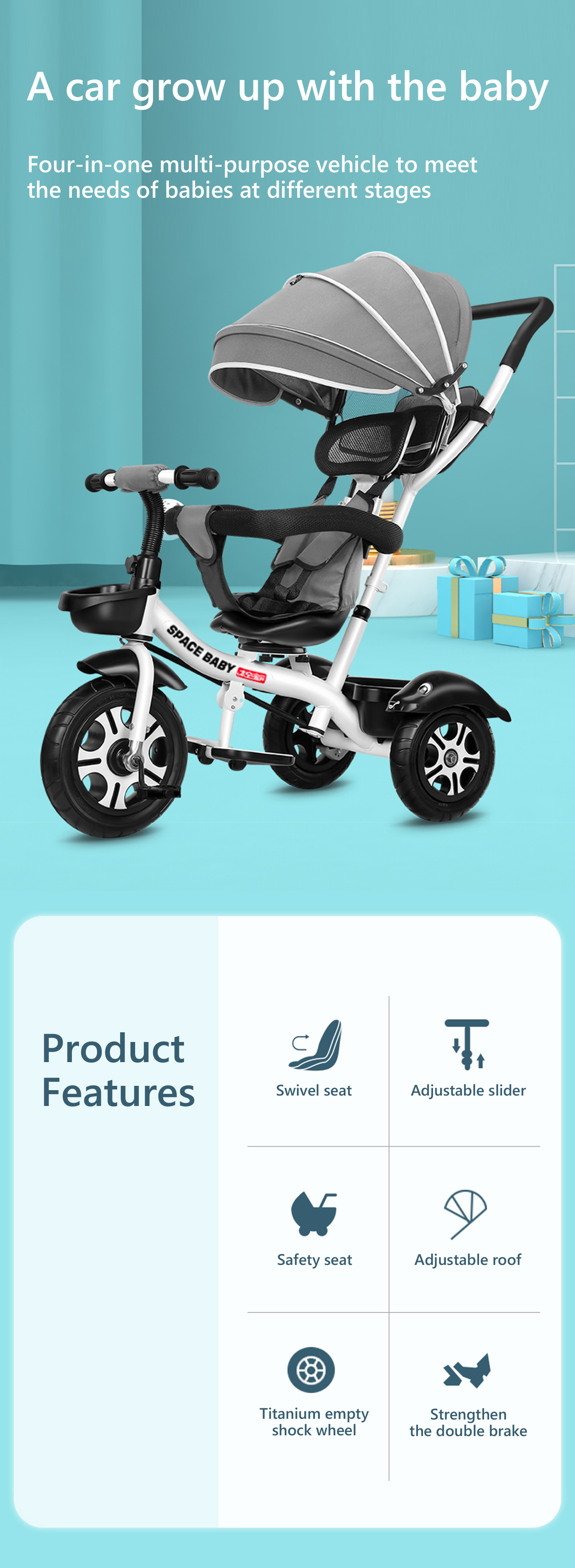 stroller space baby