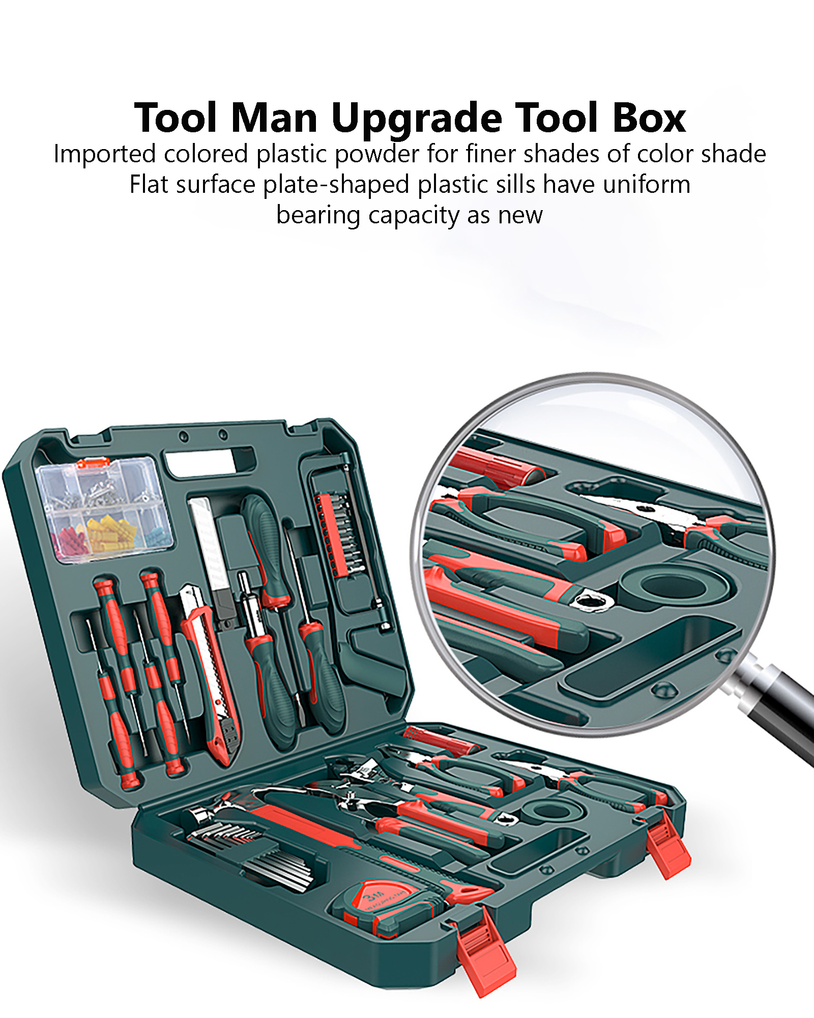 Toolbox Set Household Hand Tools Hardware Maintenance Multifunction