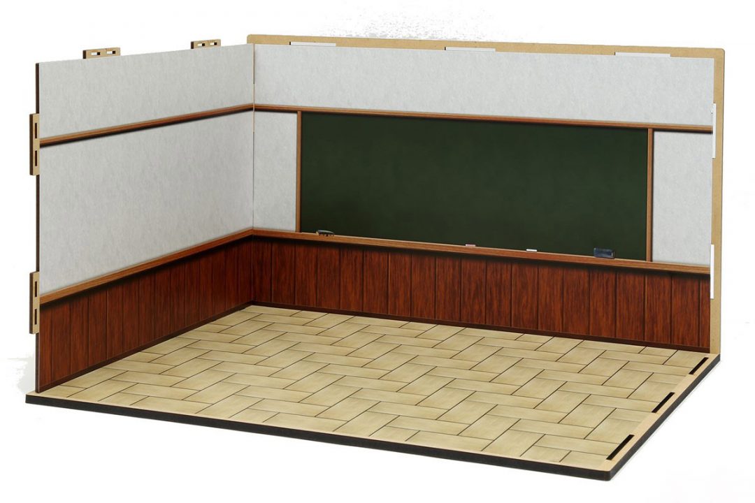 Diorama Room M Set 06 (Classroom) Tanoshi Zone