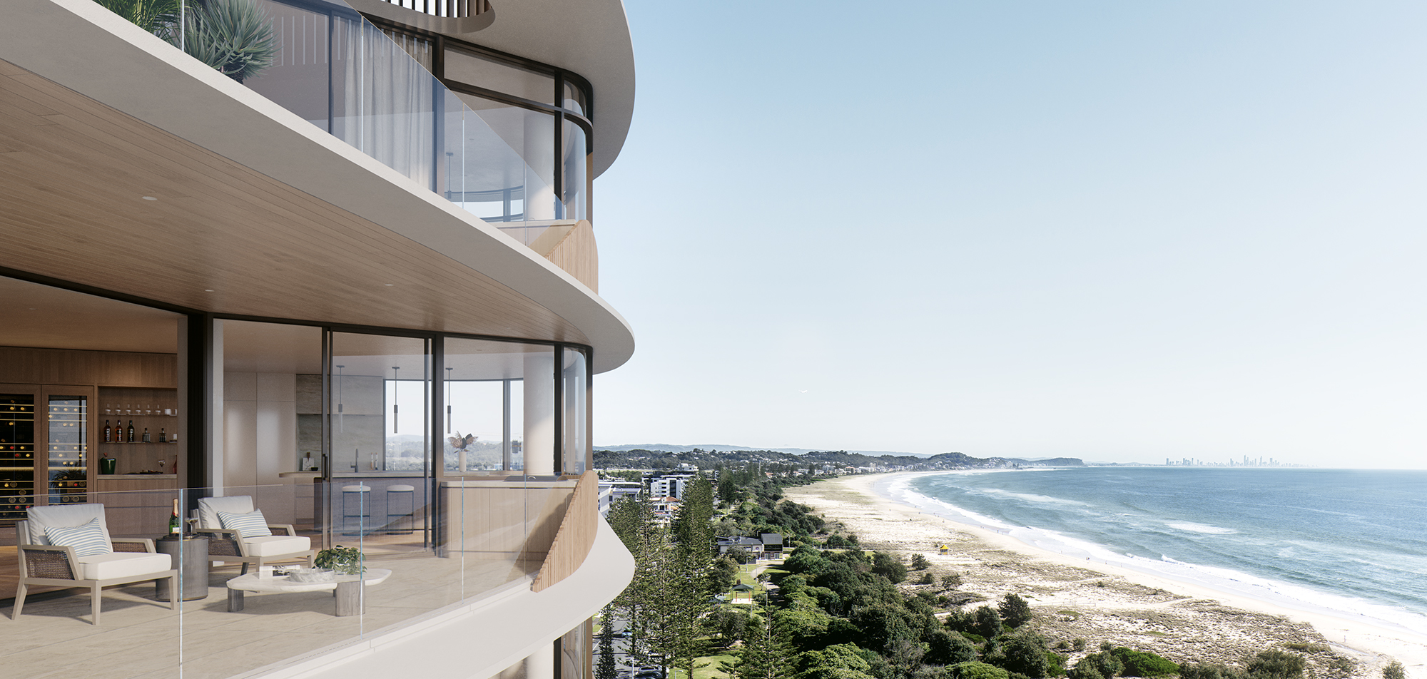 Miles Residences Kirra Point Penthouse Corner Miles S...