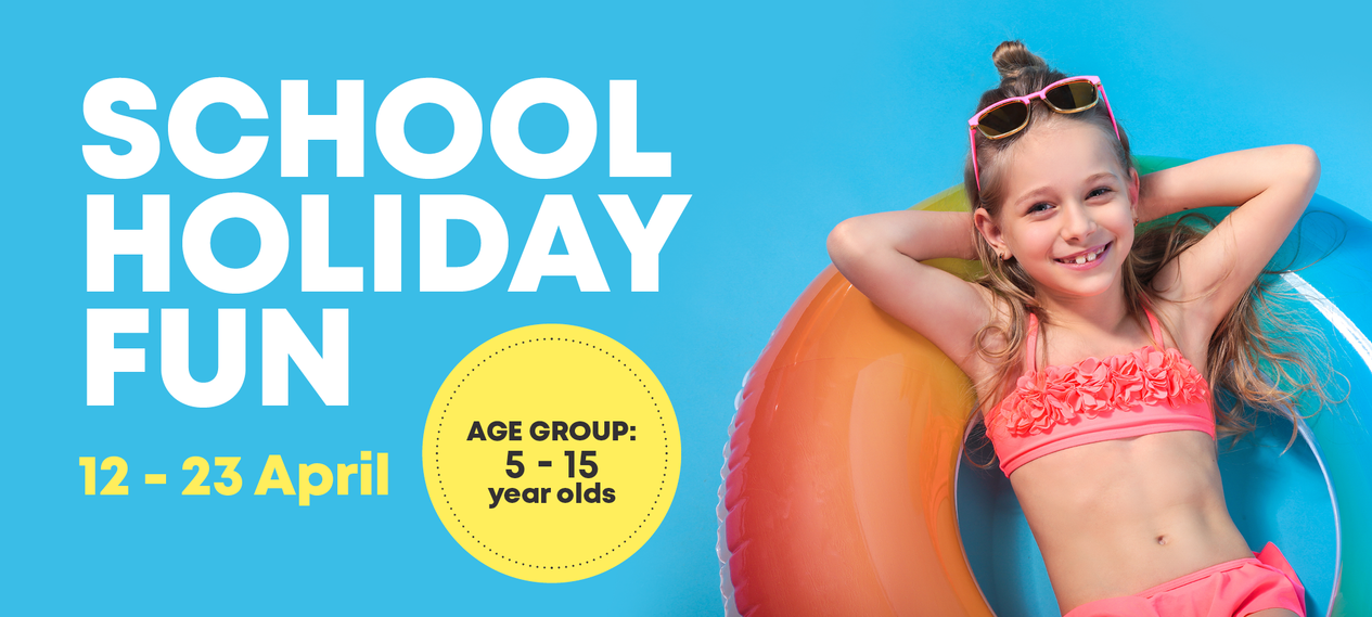 FAC April School Holidays banner