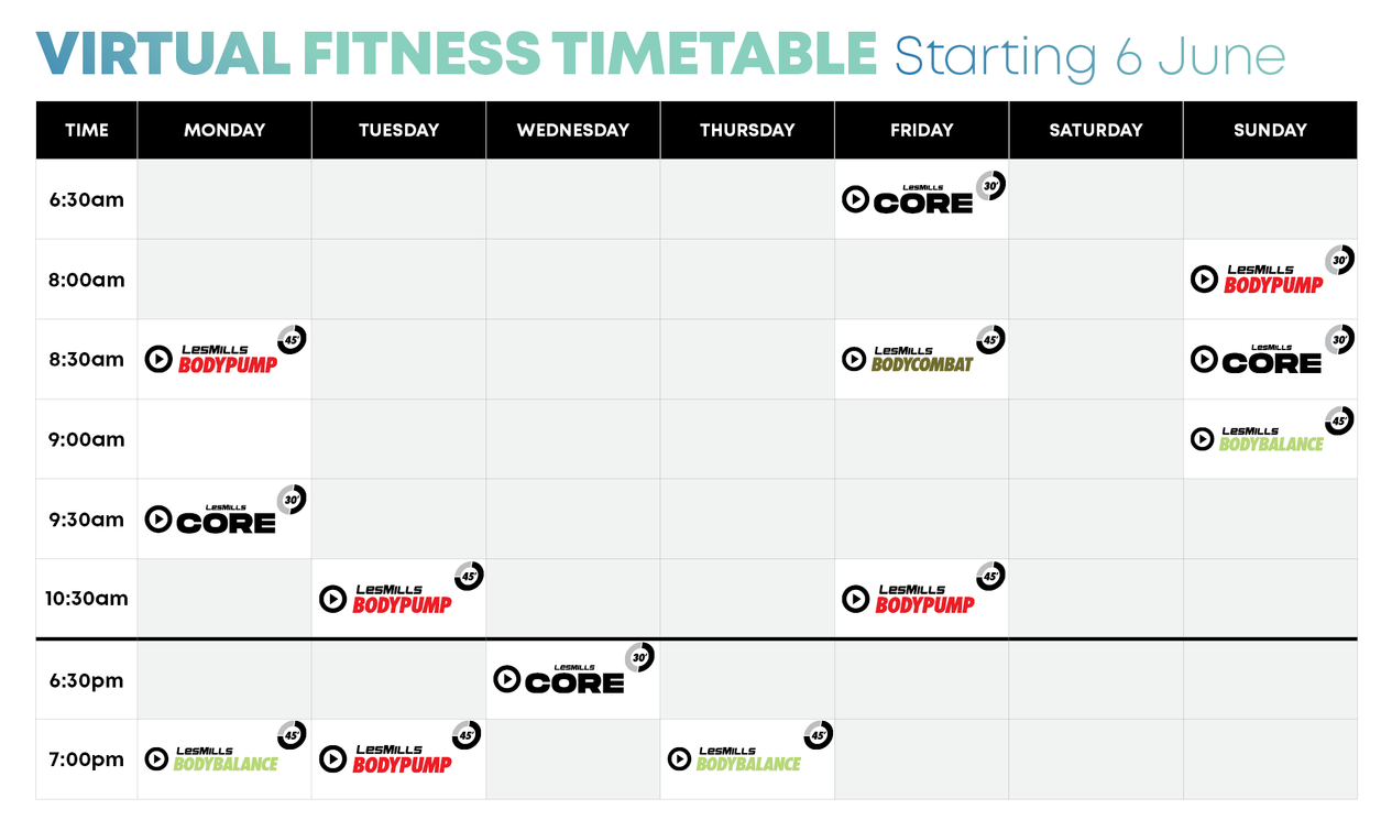 SCRC VIRTUAL GF Timetable 6 June 2022 WEB