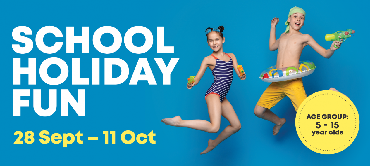 FAC October School Holidays banner
