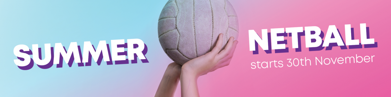 SCRC Social Sports October Netball banner