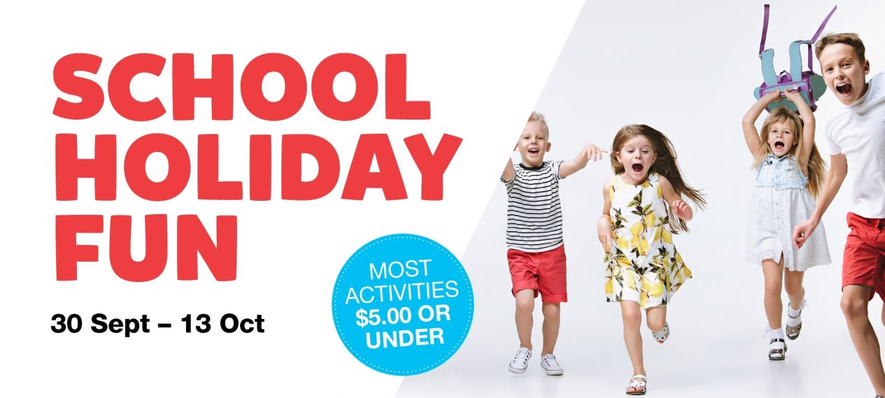 Valleys October School Holiday Program Banner