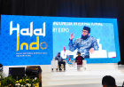 Kampanyekan Etika Bisnis Islami, Ustadz Khalid Basalamah Ramaikan Pameran Halal Indo 2024 di ICE BSD - Tangerang