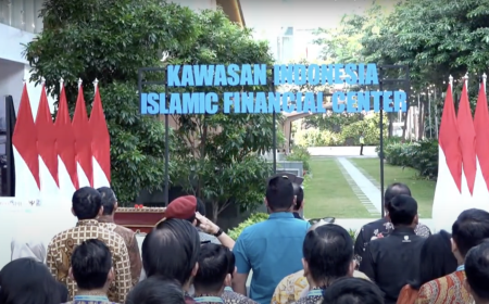 Percepat Perkembangan Ekonomi Syari’ah, Jokowi Resmikan Kawasan Indonesia Islamic Financial Center