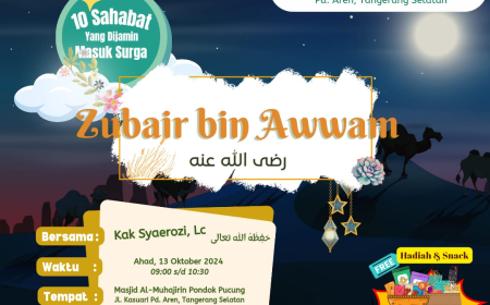 KAJIAN ANAK : "10 Sahabat Dijamin Masuk Syurga"