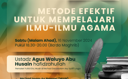 KAJIAN MIAN : METODE EFEKTIF BELAJAR AGAMA