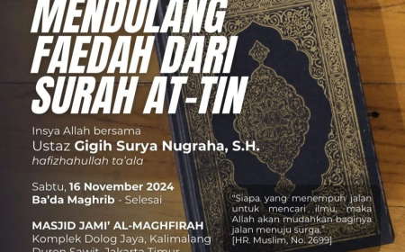 KAJIAN TEMATIK : FAEDAH SURAT AT-TIN