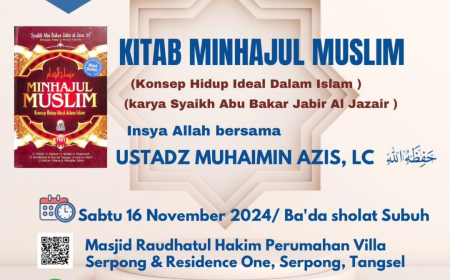 KAJIAN KITAB : MINHAJUL MUSLIM