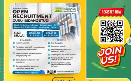 INFO LOKER : GURU BINTANG PELAJAR