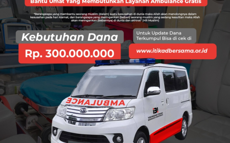 DONASI PENGADAAN MOBIL AMBULANCE